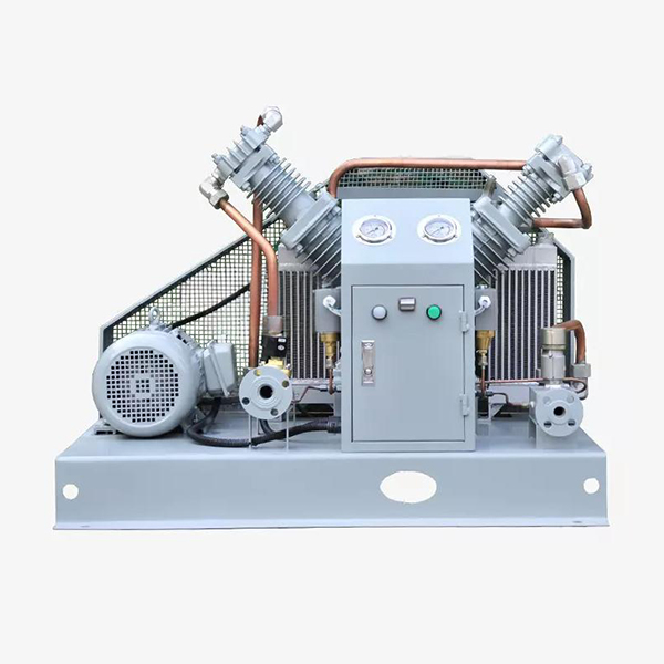 High pressure nitrogen compressor for membrane nitrogen generators